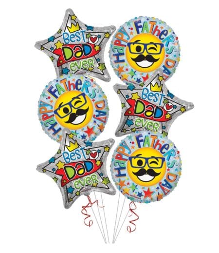 Happy Father's Day, Best Dad Ever Balloon Bouquet – Viva Party