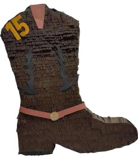 32 Inch Tall  Cowboy Boot Rodeo Pinata, Birthday Party, Holiday Event 3 Feet Tall, Theme Pinata, Custom Pinata, Birthday Party, Pinata Gift, Whack Pinata, Fun Pinata – Viva Party