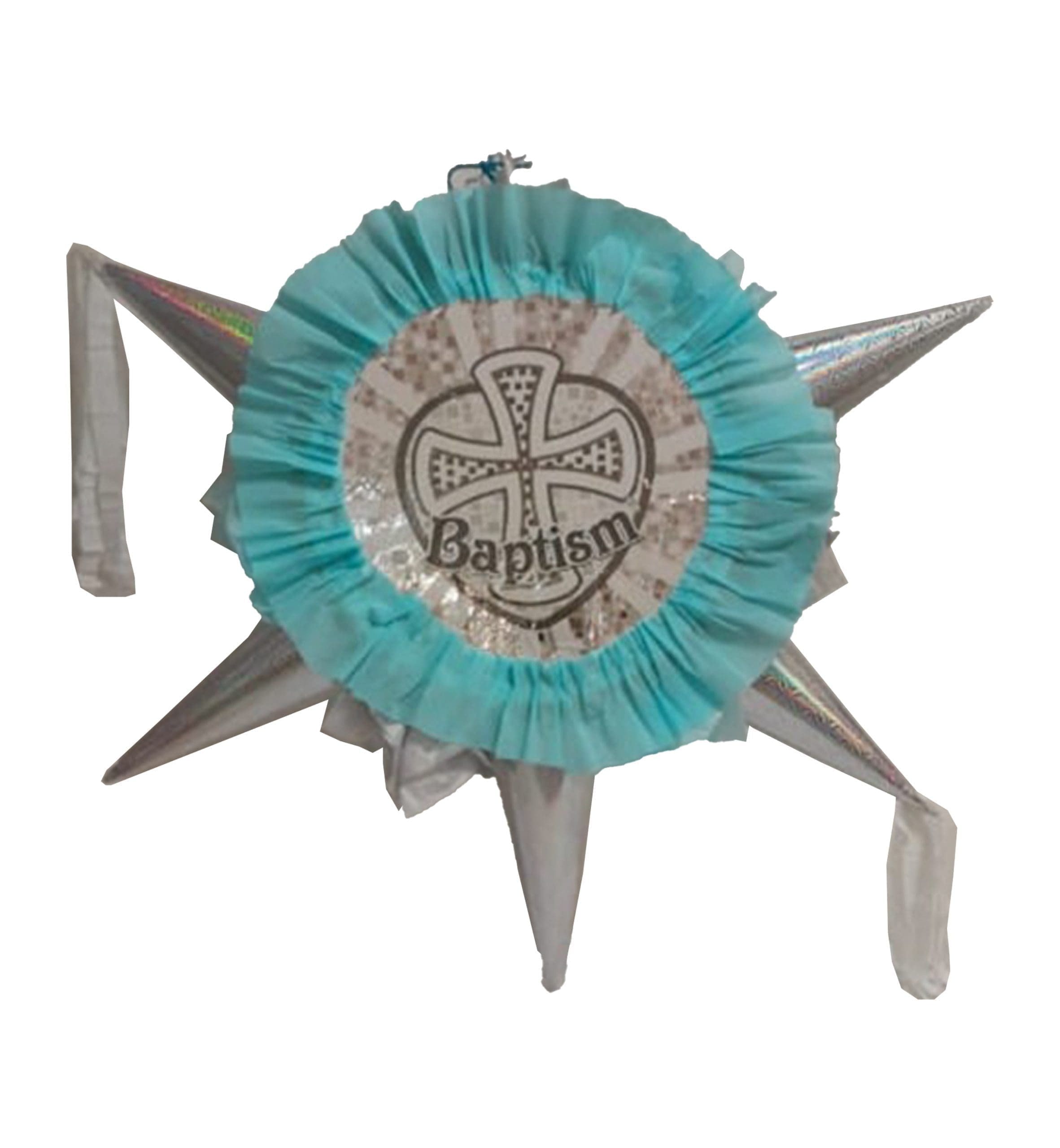 Baptism Five Corn Drum Pinata – Viva Party