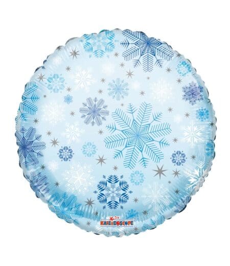 18 Inch SNOWFLAKES PATTERN FOIL BALLOON – Viva Party
