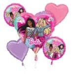 Barbie Dream Together Foil Balloon Bouquet 5 Balloons – Viva Party