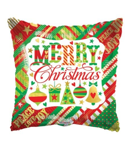 18 Inch CHRISTMAS SMALL ELEMENTS FOIL BALLOON – Viva Party