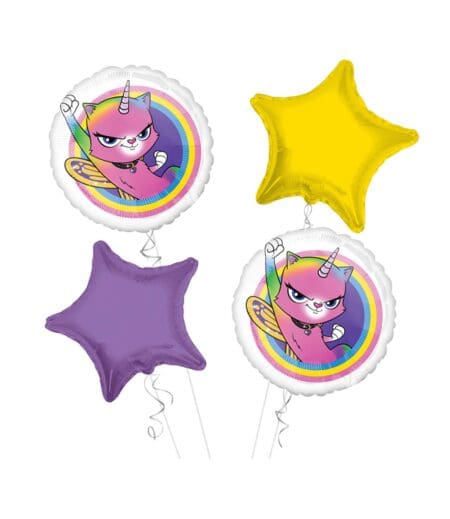 Fancy Nancy Happy Birthday Balloon Bouquet 4pc – Viva Party