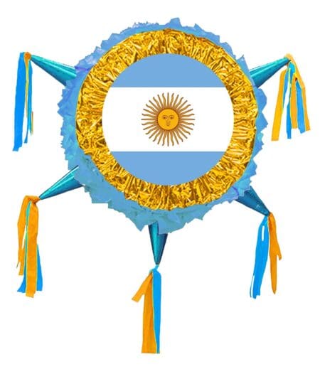 Argentina Five Corn Drum Pinata 24 Inch – Viva Party