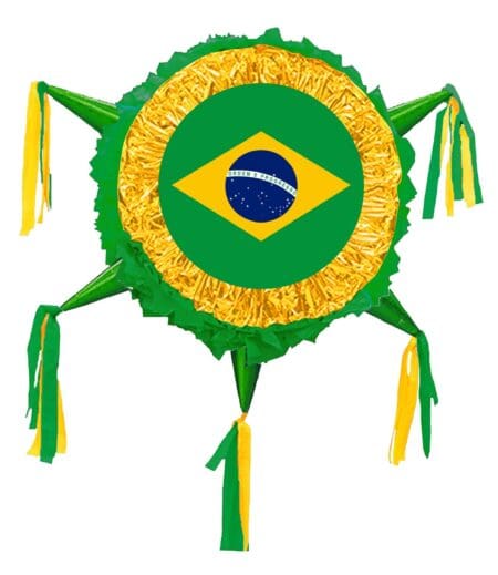 Brazil Five Corn Drum Pinata 24 Inch – Viva Party