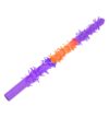 a purple and orange party blower