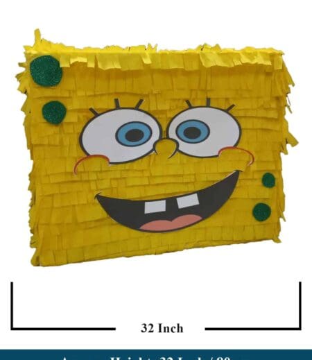 32 Inch Tall  Sponge Bob Jumbo Party Pinata, Theme Pinata, Custom Pinata, Birthday Party, Pinata Gift, Whack Pinata, Fun Pinata – Viva Party