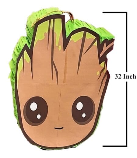 32 Inch Tall Groot Jumbo Pinata, Jumbo Pinata, Theme Pinata, Custom Pinata, Birthday Party, Pinata Gift, Whack Pinata, Fun Pinata – Viva Party