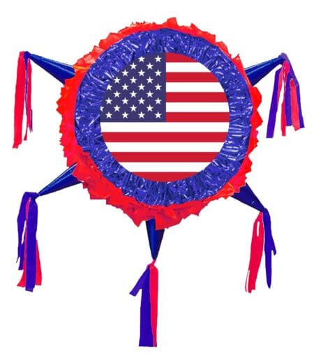 USA Five Corn Drum Pinata 24 Inch – Viva Party