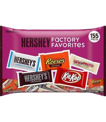 Hershey Factory Favorites Chocolate (68.7 oz, 155 pcs.) – Viva Party