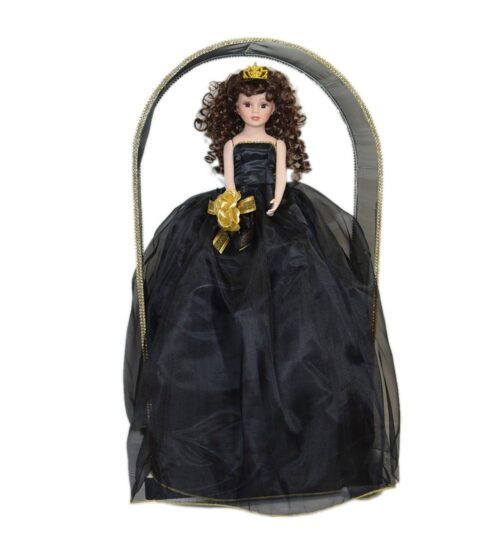 Black Quinceanera Doll