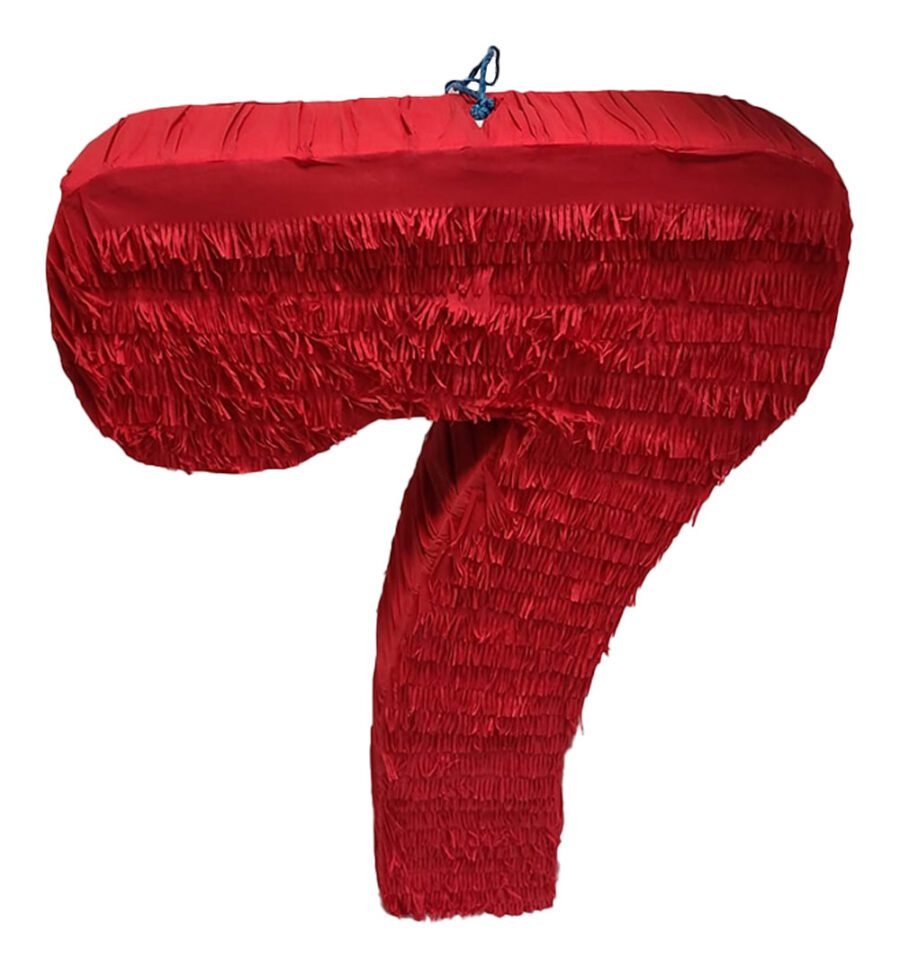 Red 7 Pinata