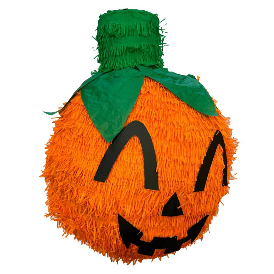 Handmade Halloween Pumpkin Piñata - Personalized Spooky Fun Party Decoration