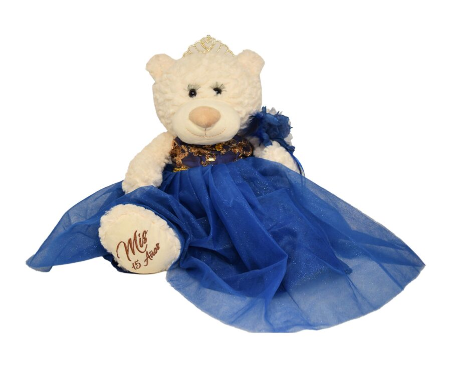 Royal Blue Teddy Bear