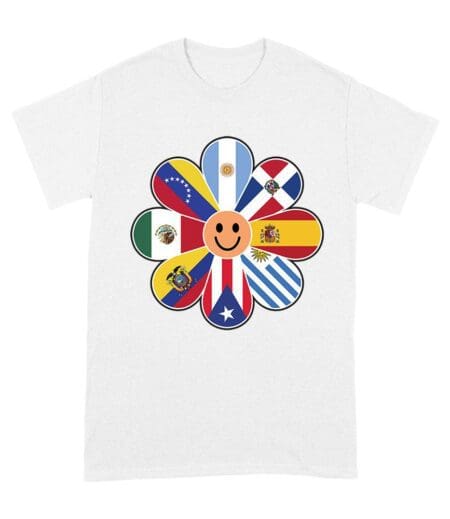 Bold Hispanic Heritage Month T-Shirt: Celebrate with Pride and Color Unisex Adult