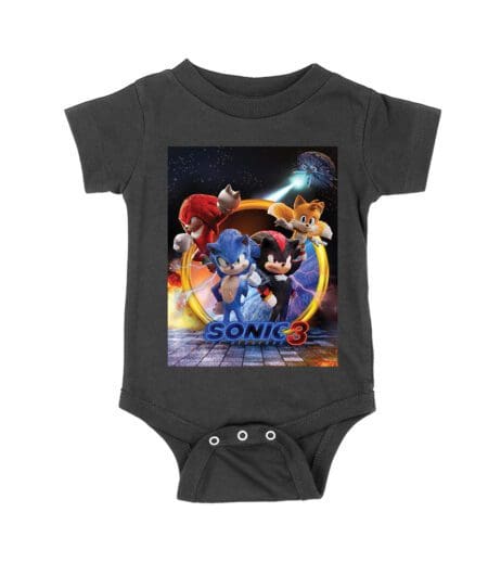 Sonic the Hedgehog and Friends T-Shirt - Dynamic Team Adventure Design for Gamers and Animation Fans Unisex Baby Jersey – Viva Party