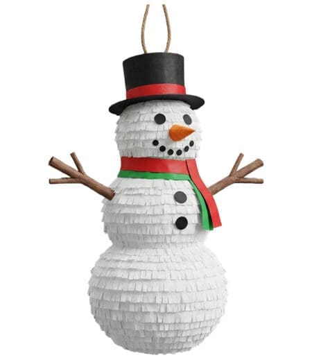 Snow Man Christmas Pinata